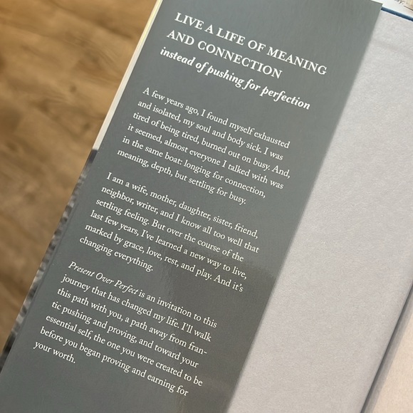 📚 2/$21 Books!! 📚 Present over Perfect ~by Shauna Niequist - Picture 8 of 8